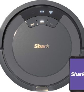 Shark AV753 ION Robotic Vacuum, Wi-Fi Connected, 120min Runtime, Compatible with Alexa, Multi-Surface Cleaning, Gray (Renewed)