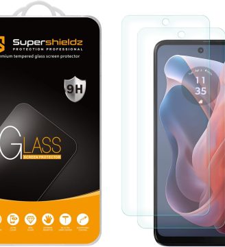 Supershieldz (2 Pack) Designed for Motorola Moto G Play (2024) Tempered Glass Screen Protector, Anti Scratch, Bubble Free