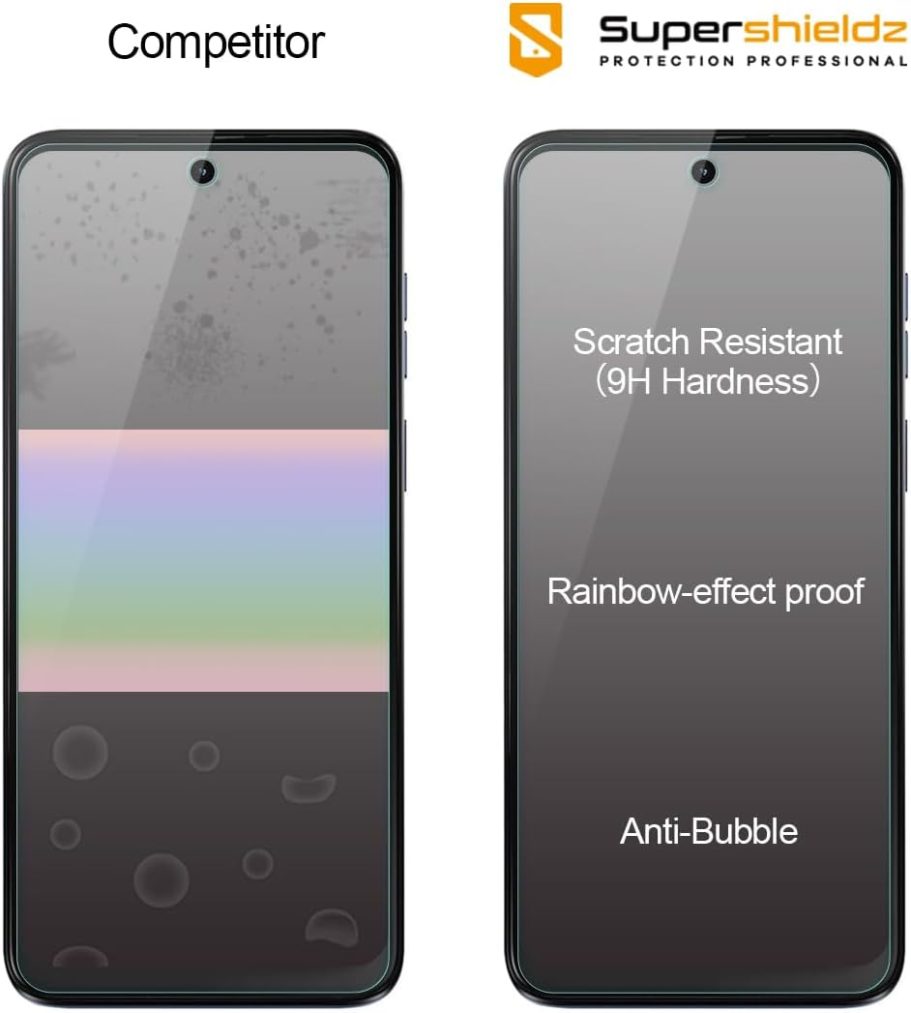 Supershieldz (2 Pack) Designed for Motorola Moto G Play (2024) Tempered Glass Screen Protector, Anti Scratch, Bubble Free - Image 2